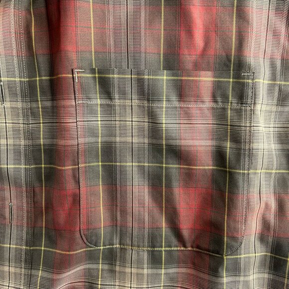 Cabelas Shirt Male Size L Long Sleeve Solid Multicolor Casual Outdoor Formal - Picture 3 of 7